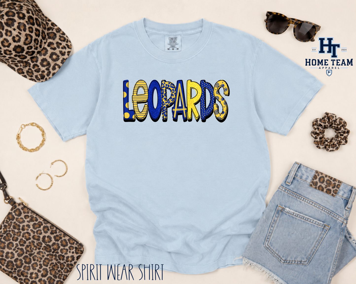 Leopards Doodle - Spirit Wear