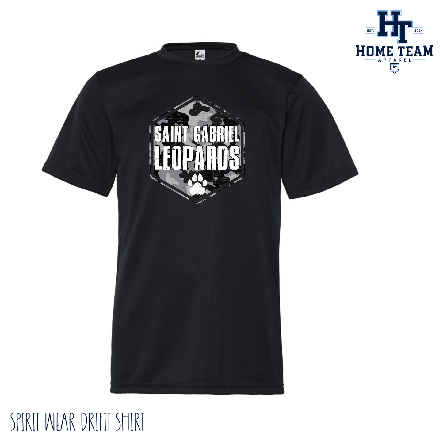 Saint Gabriel Leopards (Camo) - Spirit Wear