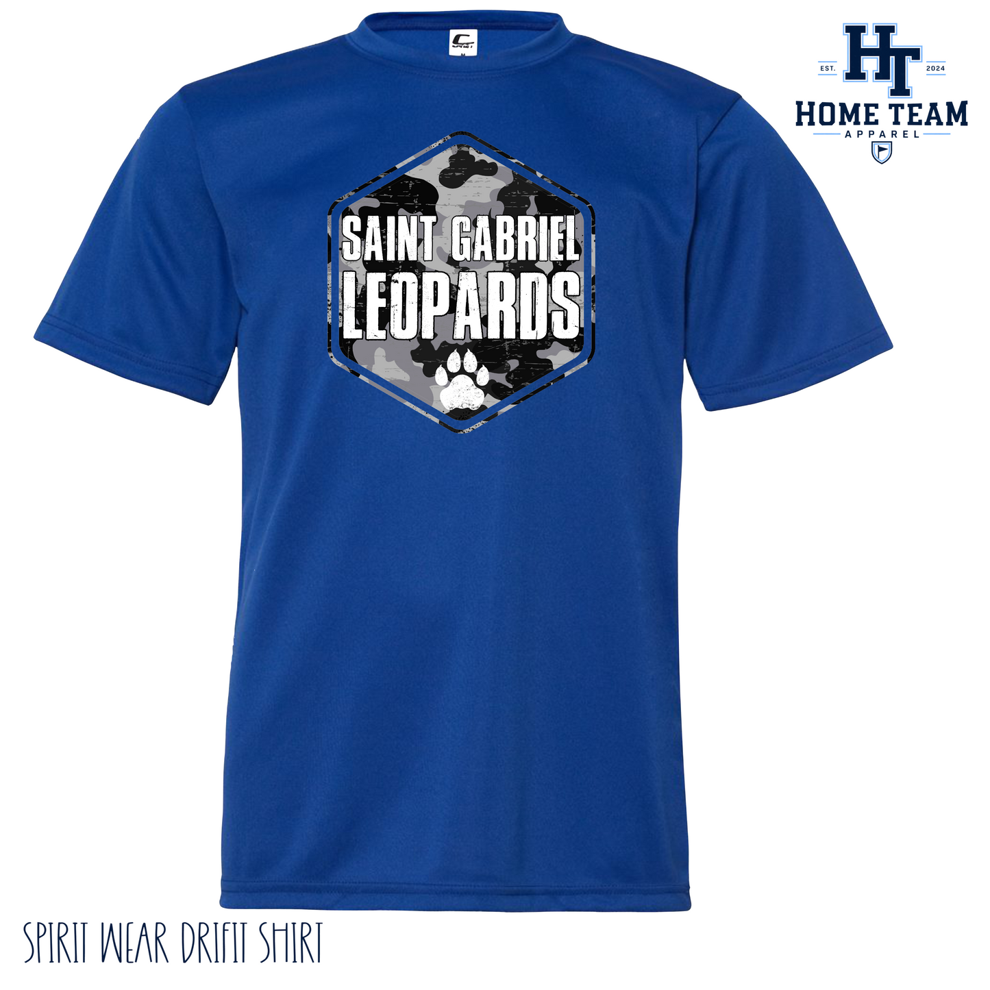 Saint Gabriel Leopards (Camo) - Spirit Wear