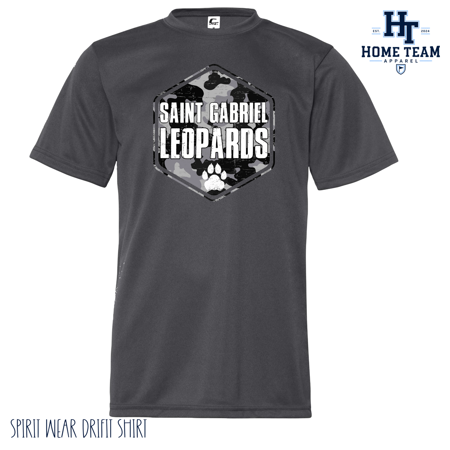 Saint Gabriel Leopards (Camo) - Spirit Wear
