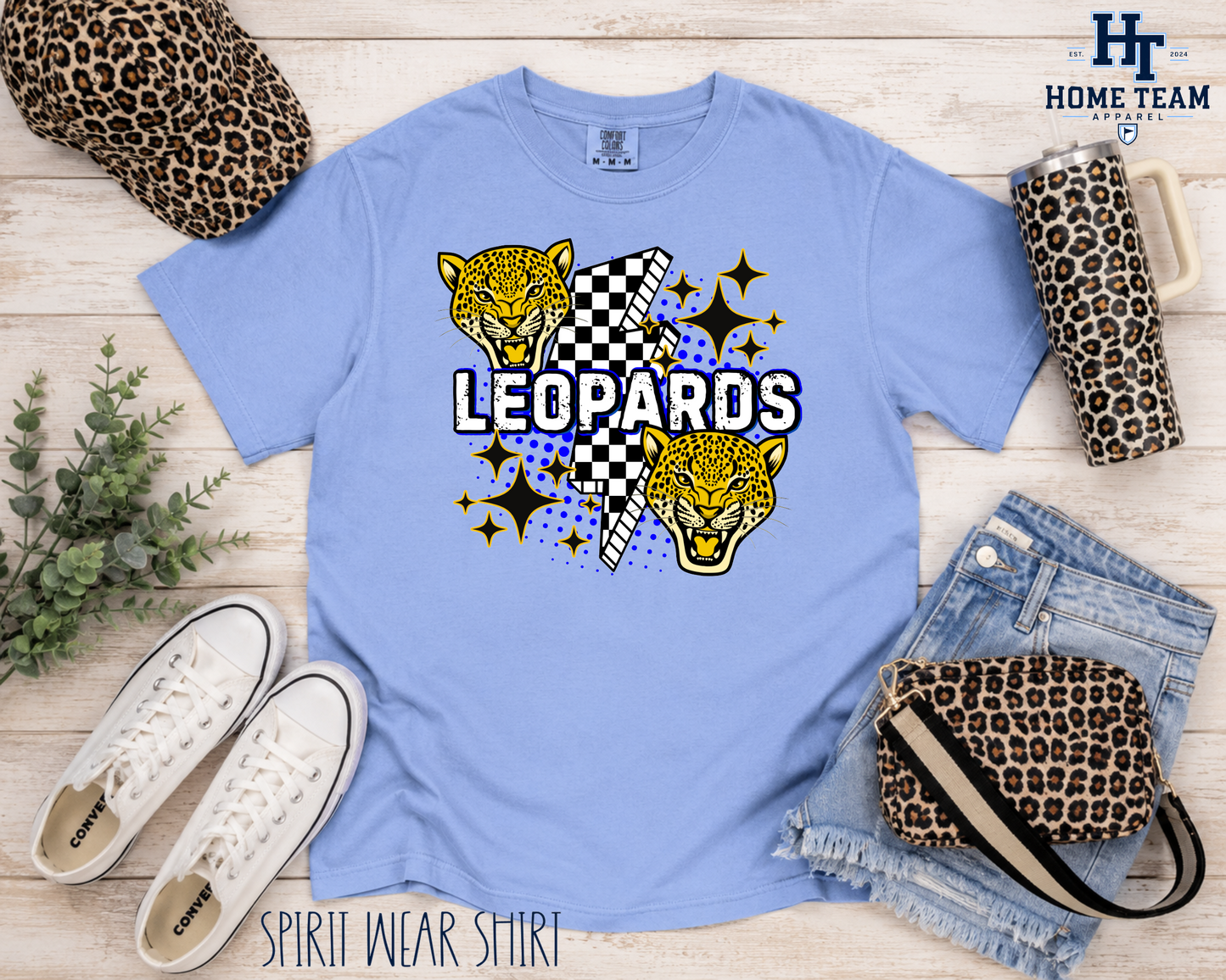 Checkered Leopard - Spirit Wear