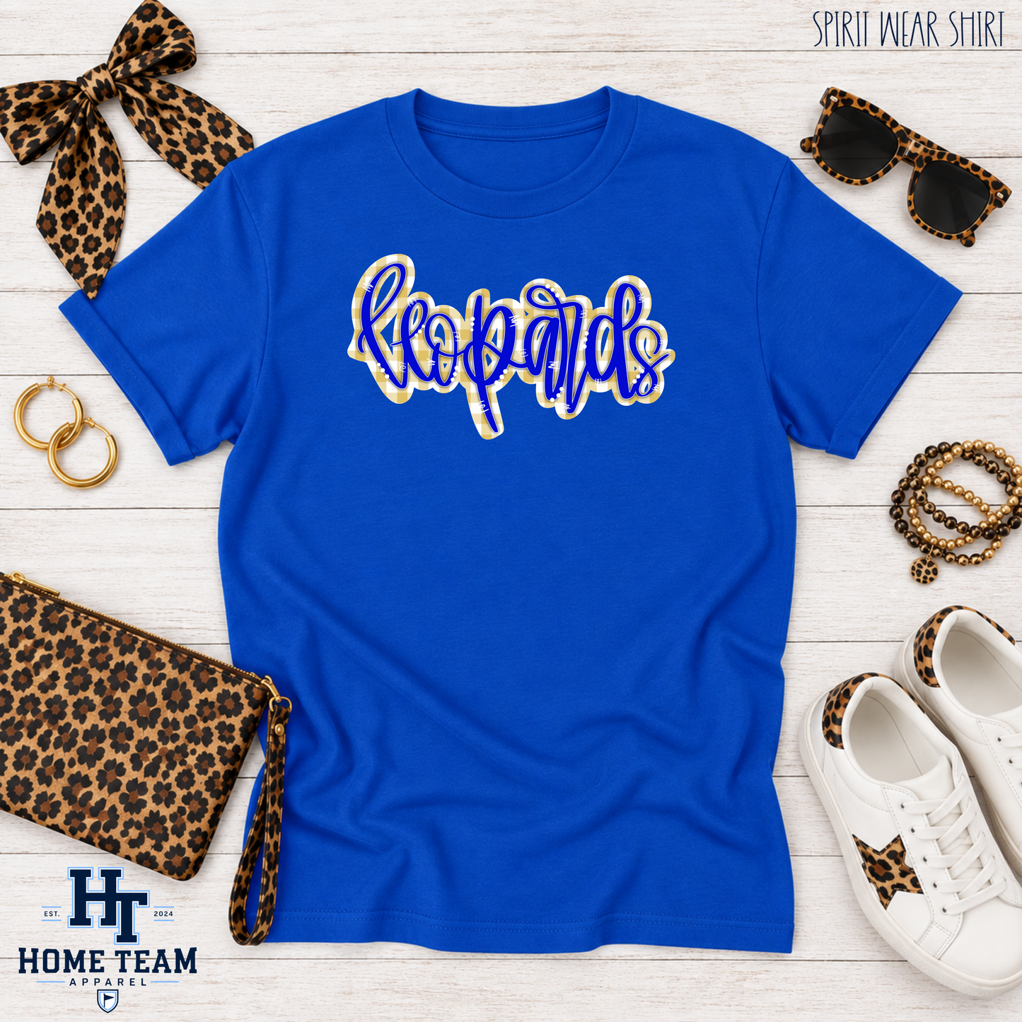 Leopards Checkered Doodle - Spirit Wear