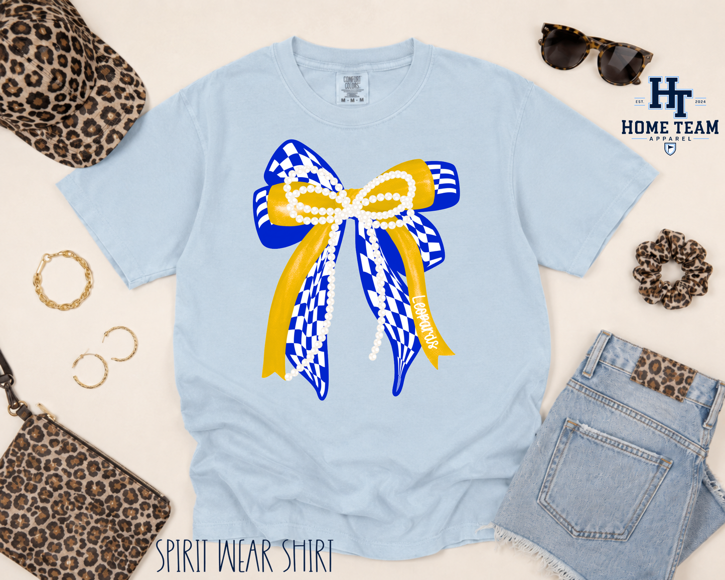 Leopards Preppy Bow - Spirit Wear