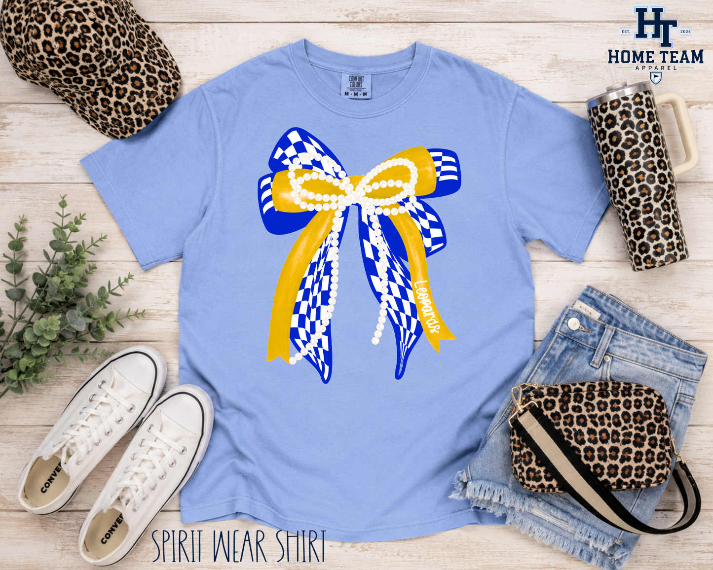 Leopards Preppy Bow - Spirit Wear