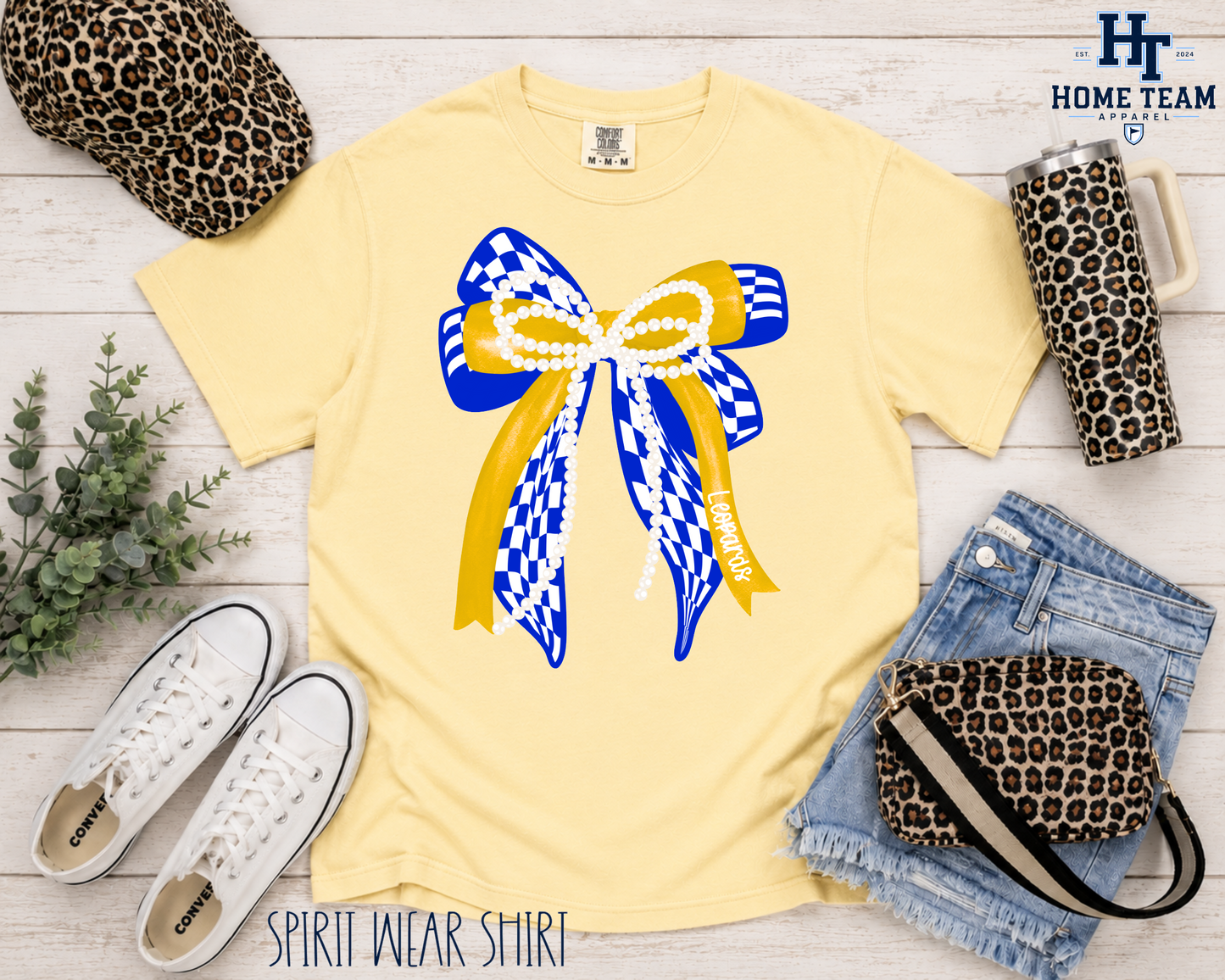 Leopards Preppy Bow - Spirit Wear