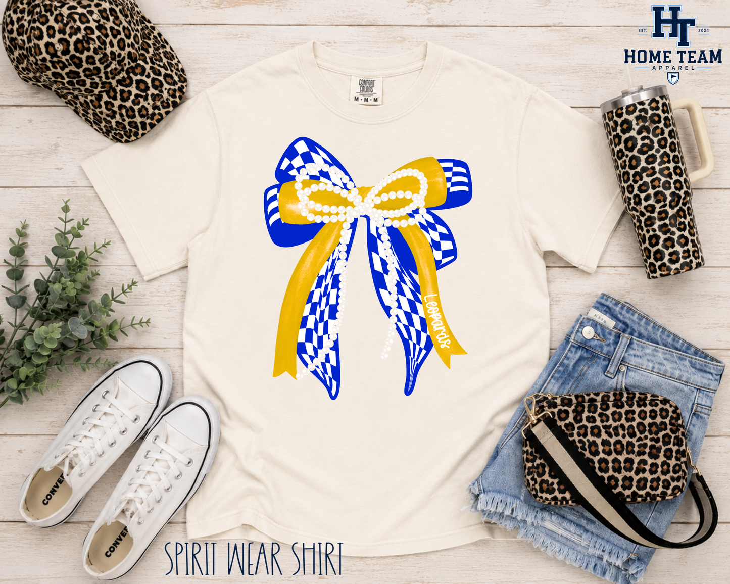 Leopards Preppy Bow - Spirit Wear