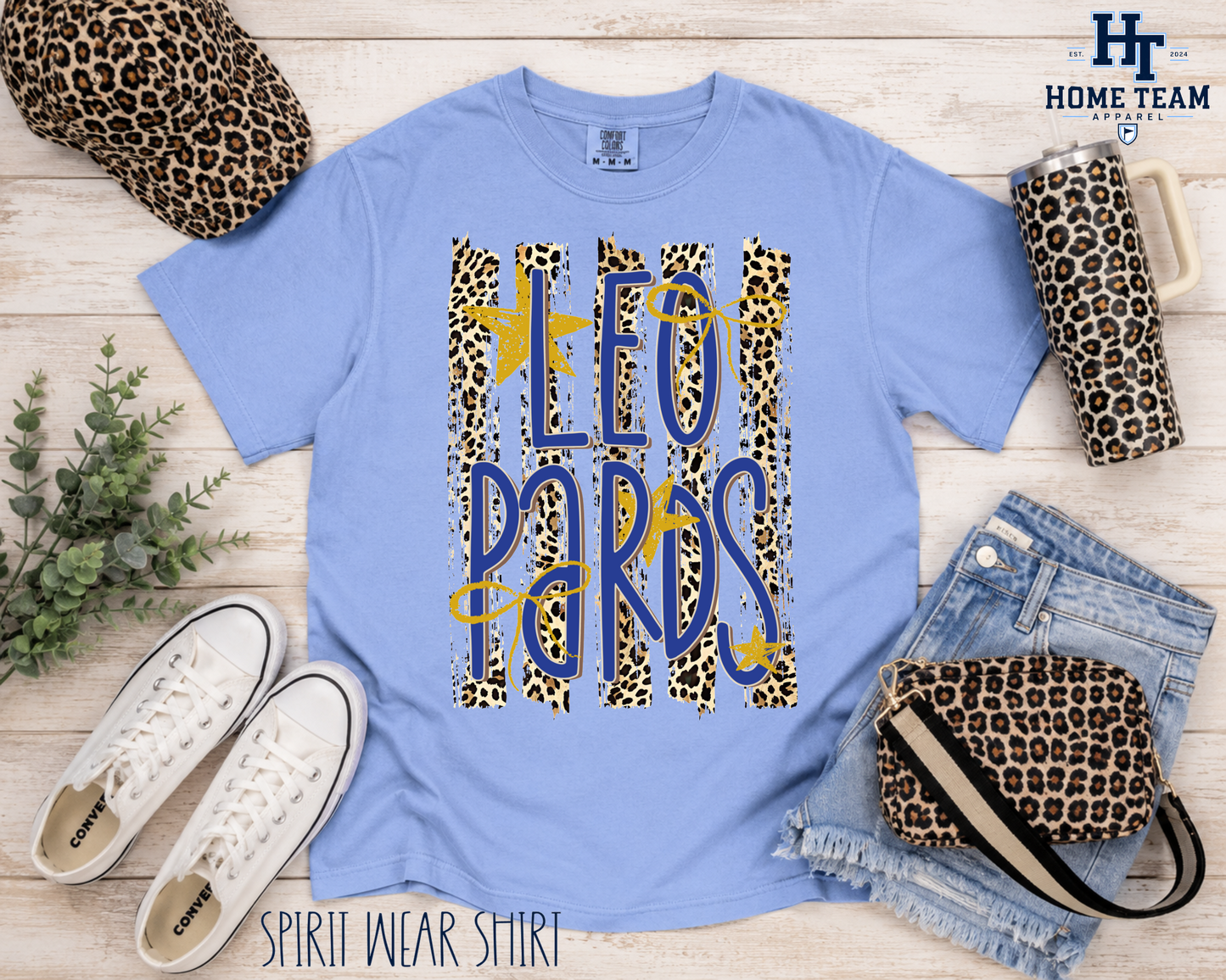 Leopards Brush Stripes - Spirit Wear