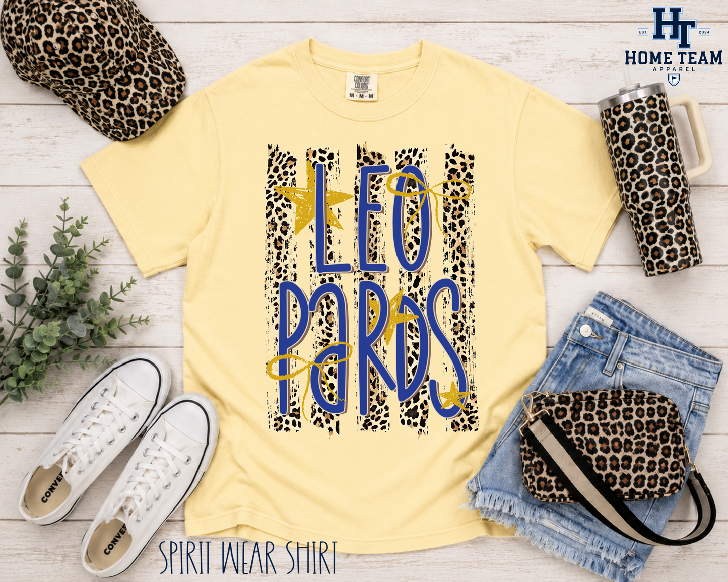Leopards Brush Stripes - Spirit Wear