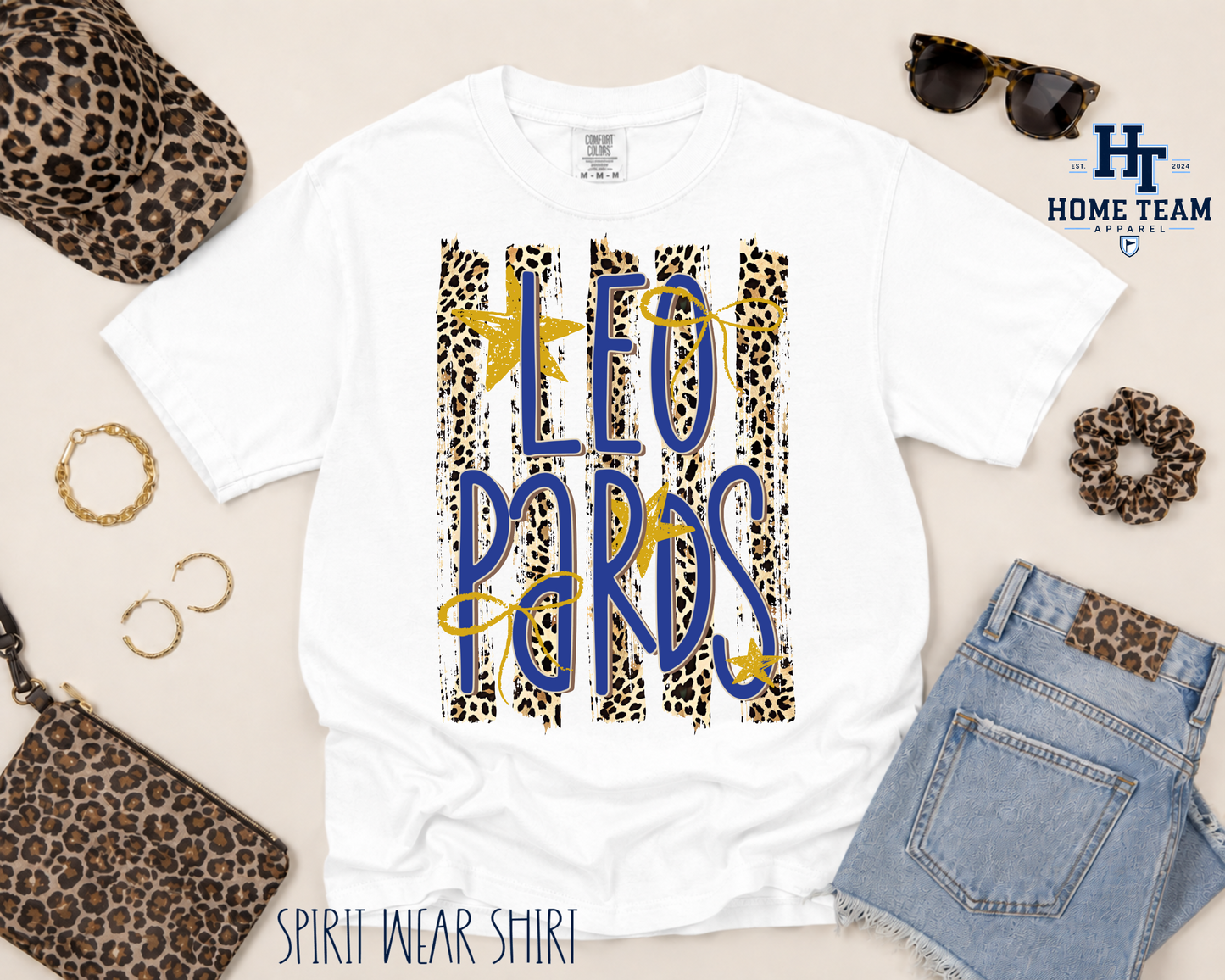 Leopards Brush Stripes - Spirit Wear