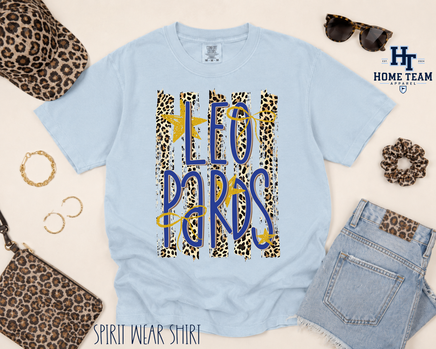 Leopards Brush Stripes - Spirit Wear