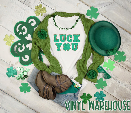 Luck You - Heat Transfer Print