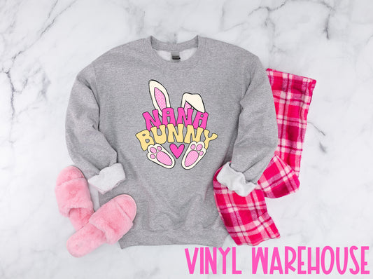 Nana Bunny - Heat Transfer Print