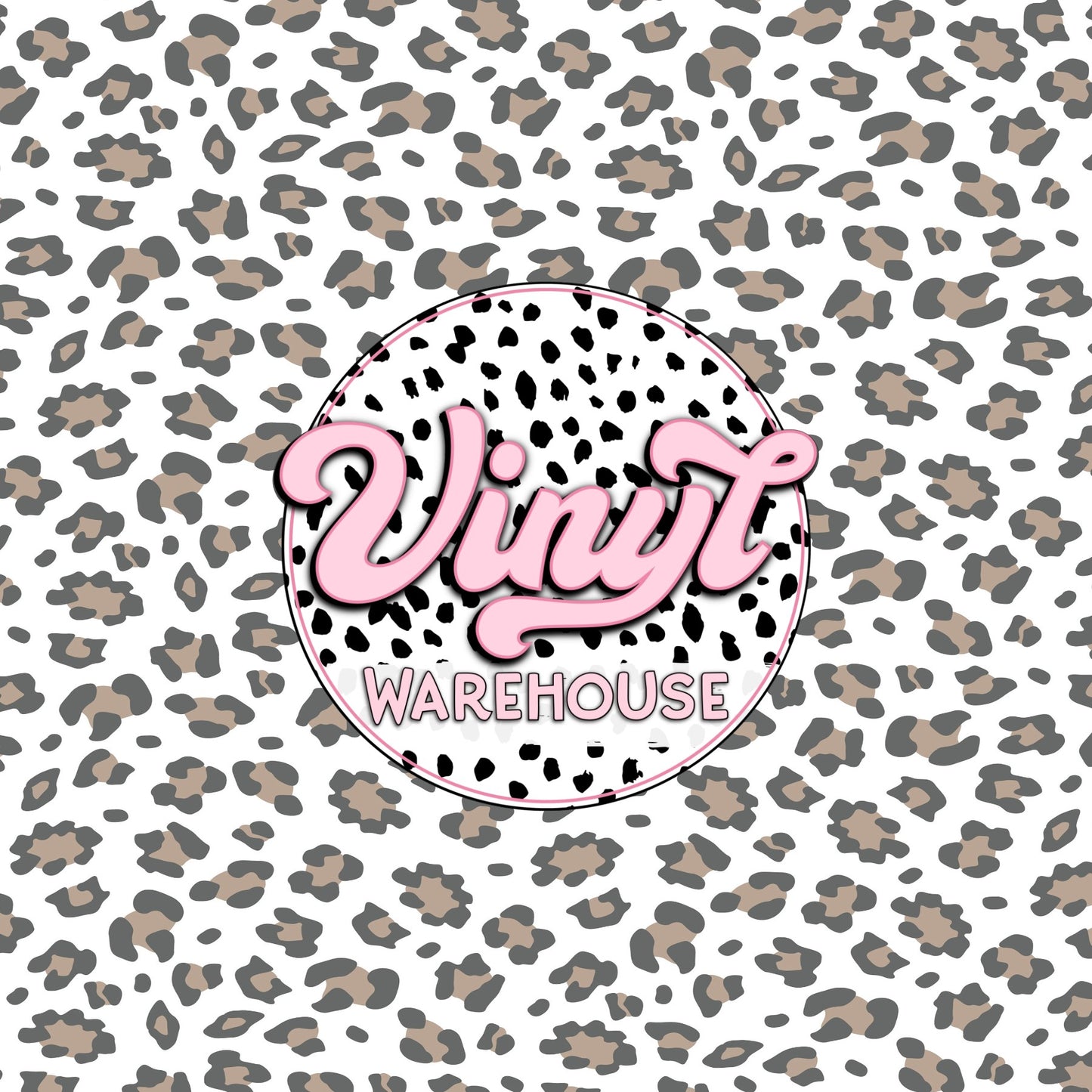 Neutral Leopard - Printed Adhesive