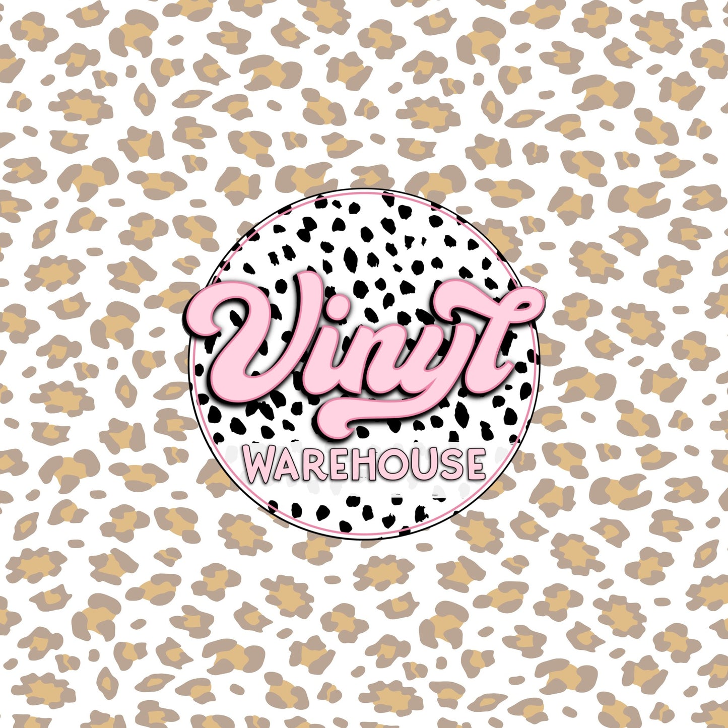 Neutral Leopard - Printed Adhesive