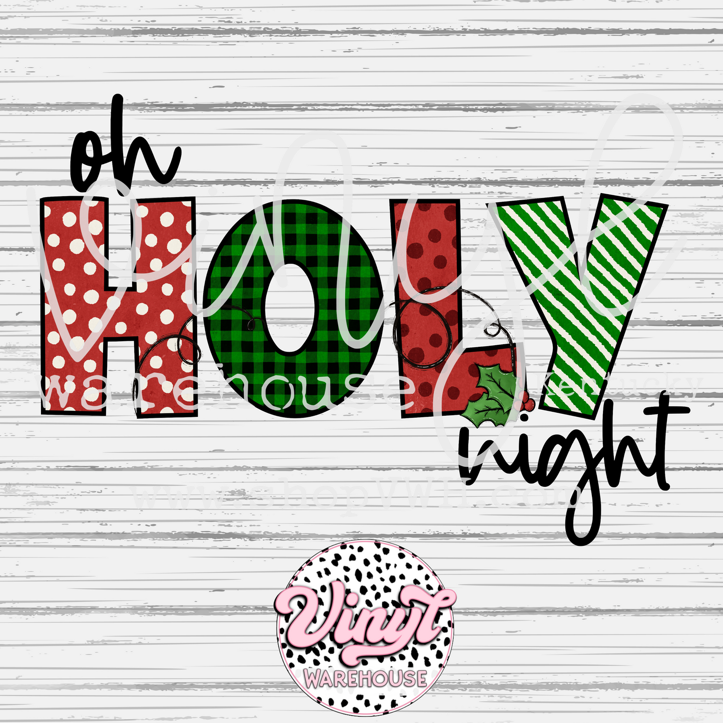 Oh Holy Night - DTF Print