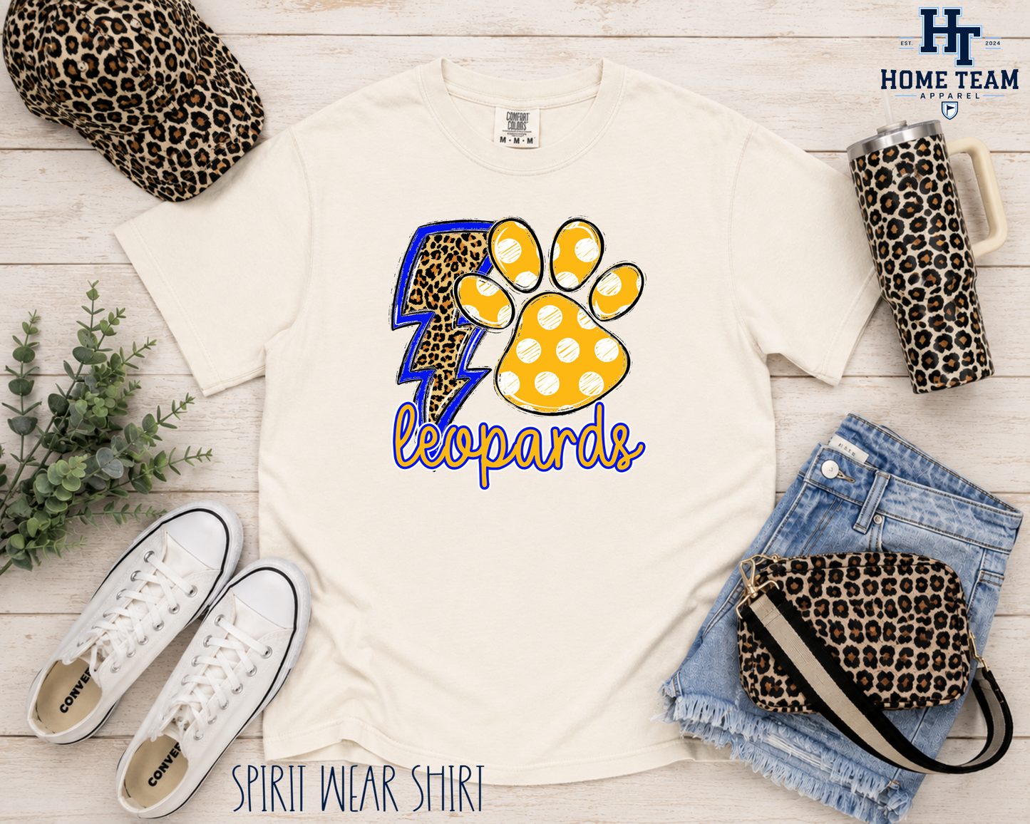 Lil Leopard Paw w/ Lightning - Spirit Wear