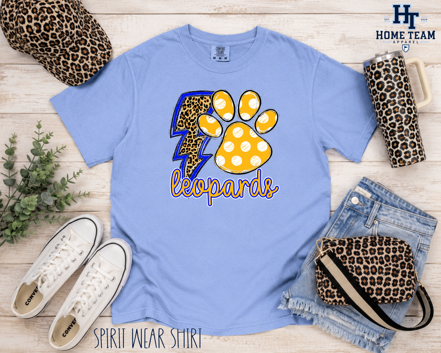 Lil Leopard Paw w/ Lightning - Spirit Wear