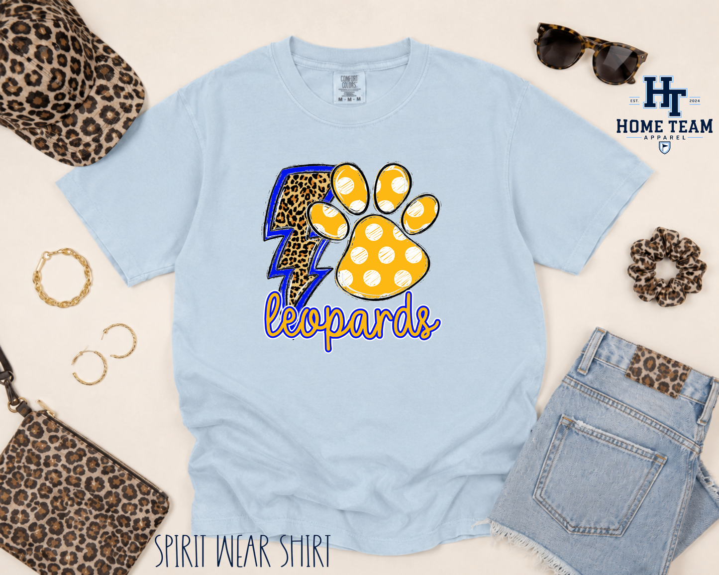 Lil Leopard Paw w/ Lightning - Spirit Wear