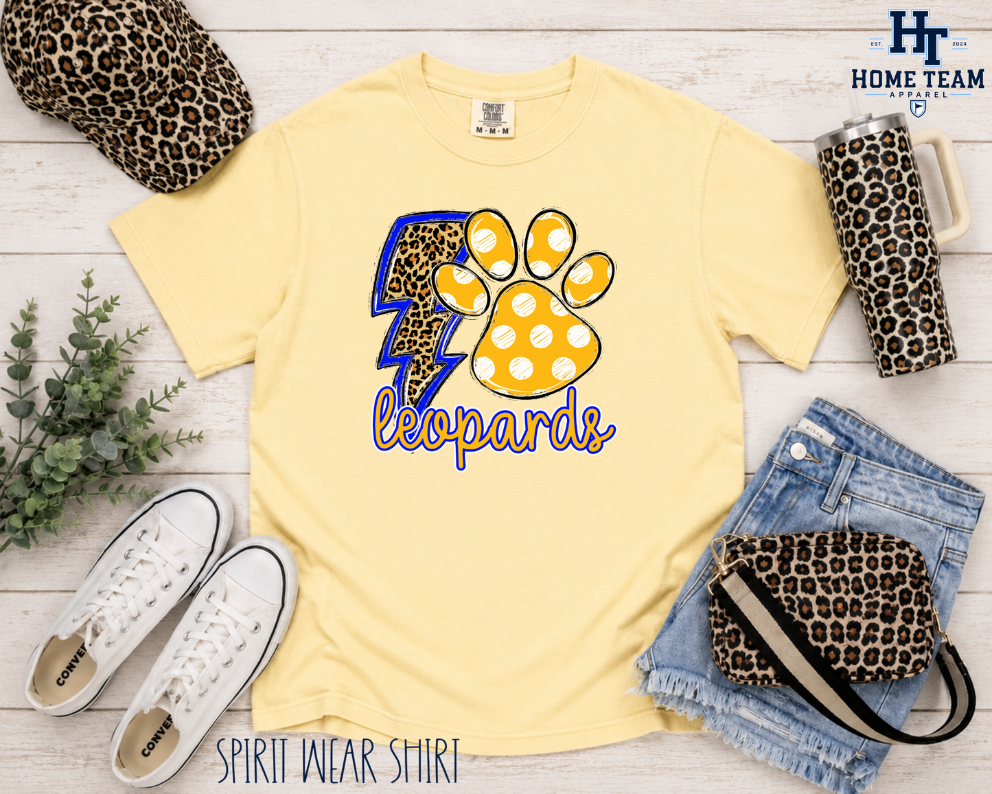 Lil Leopard Paw w/ Lightning - Spirit Wear