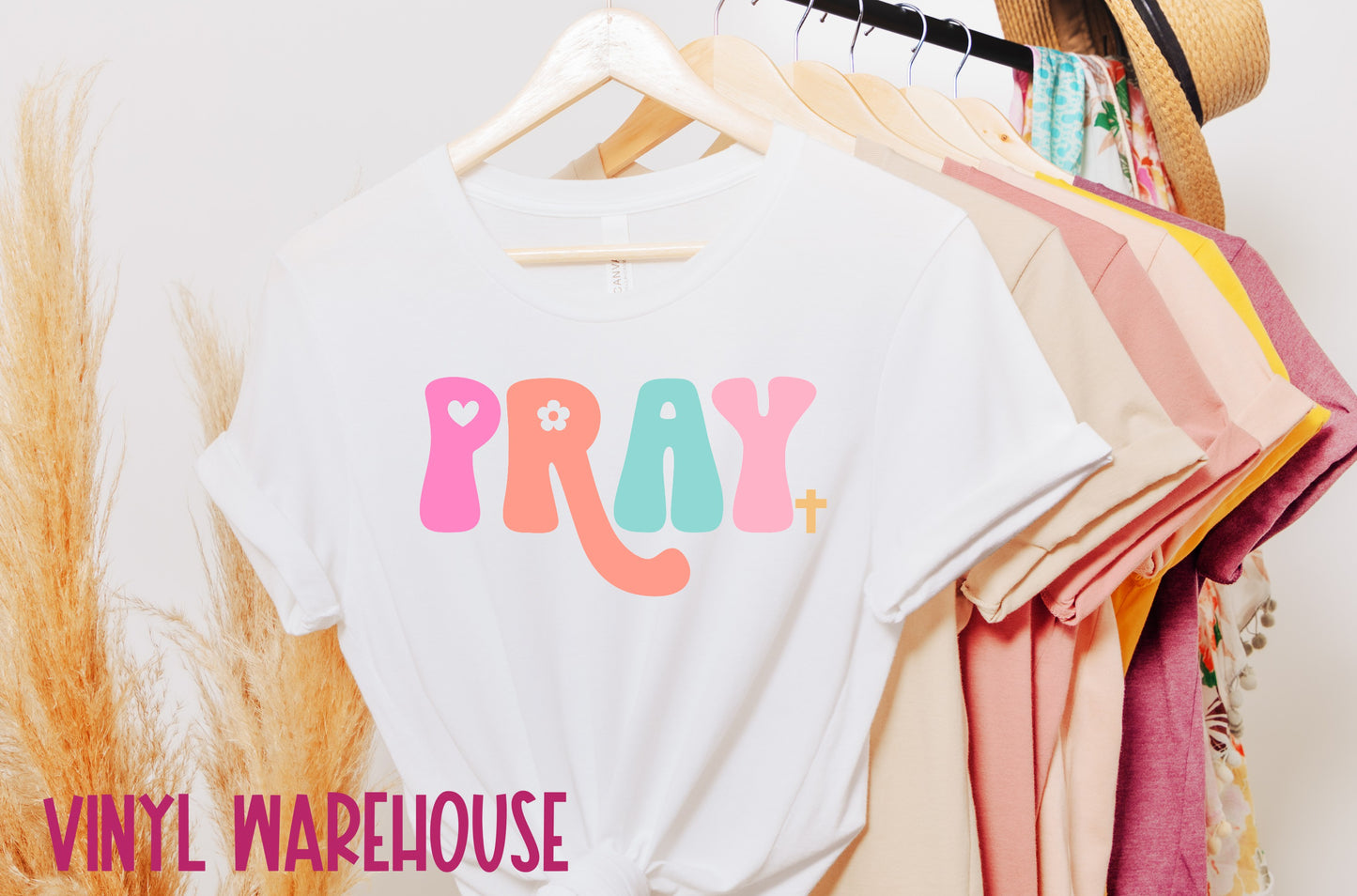 Pray - Heat Transfer Print