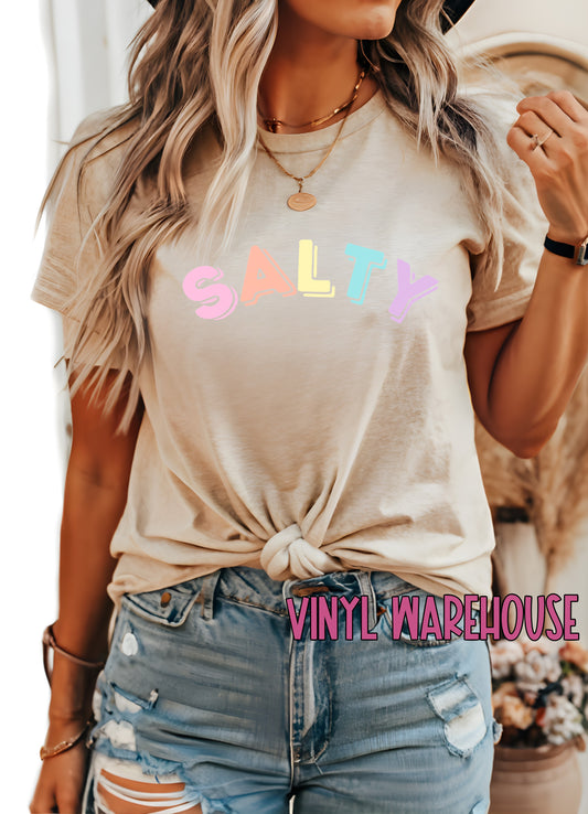 Salty - Heat Transfer Print