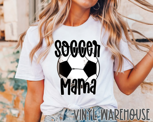 Soccer Mama - Heat Transfer Print