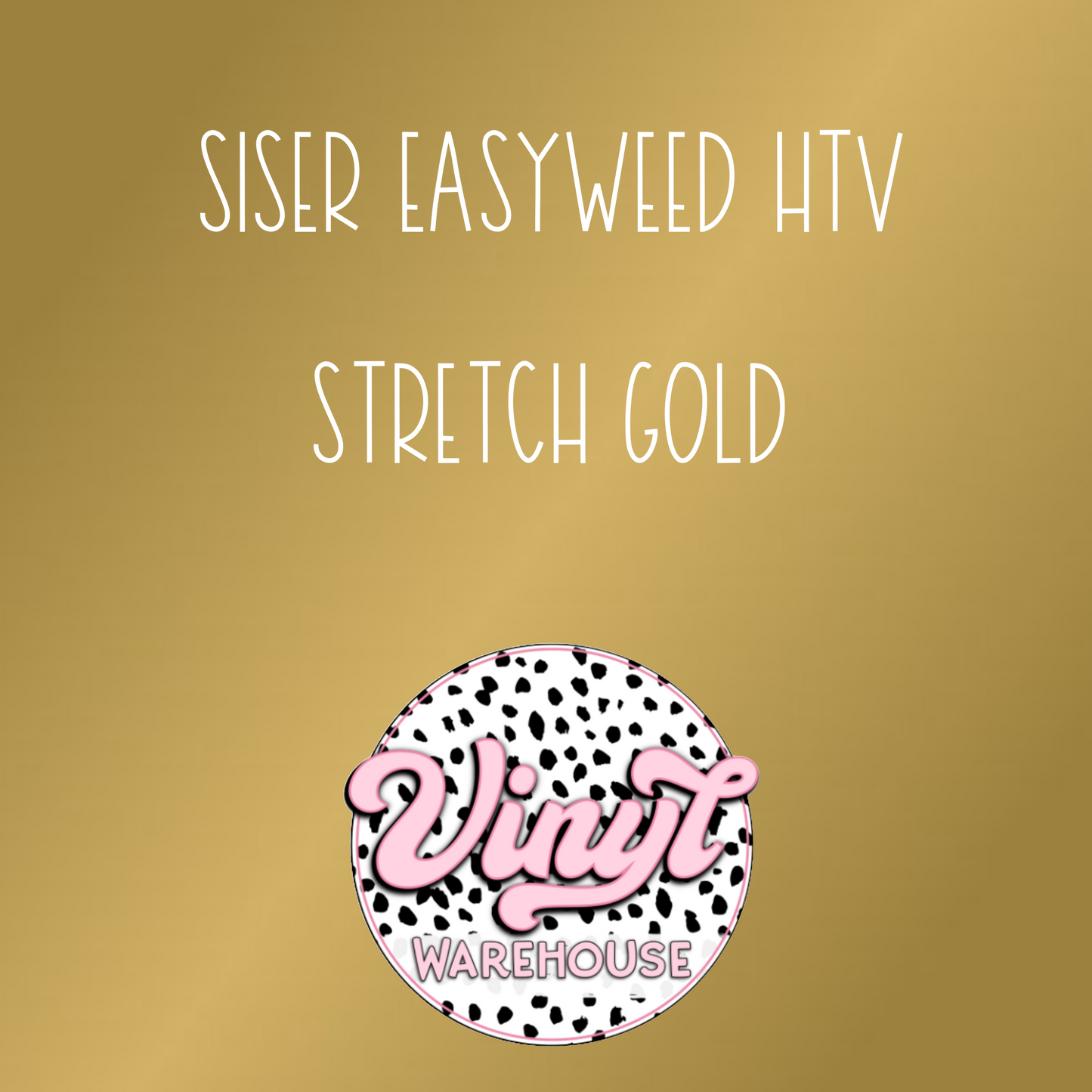 Siser EasyWeed HTV - Stretch Gold