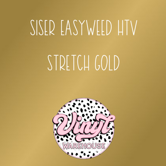 Siser EasyWeed HTV - Stretch Gold
