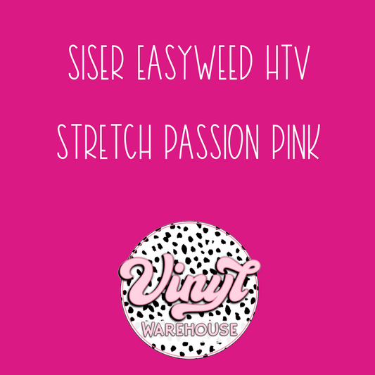 Siser EasyWeed HTV - Stretch Passion Pink