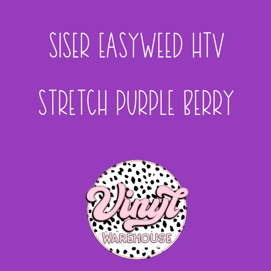 Siser EasyWeed HTV - Stretch Purple Berry