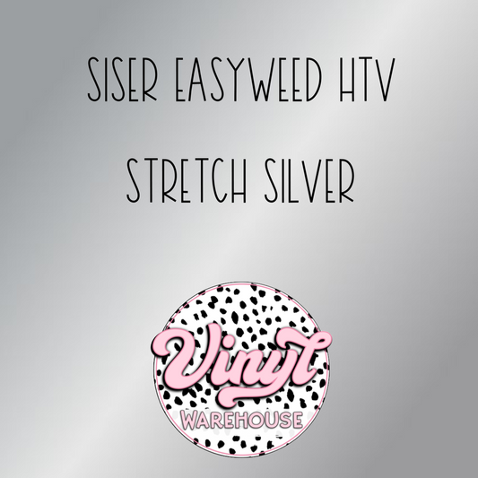 Siser EasyWeed HTV - Stretch Silver