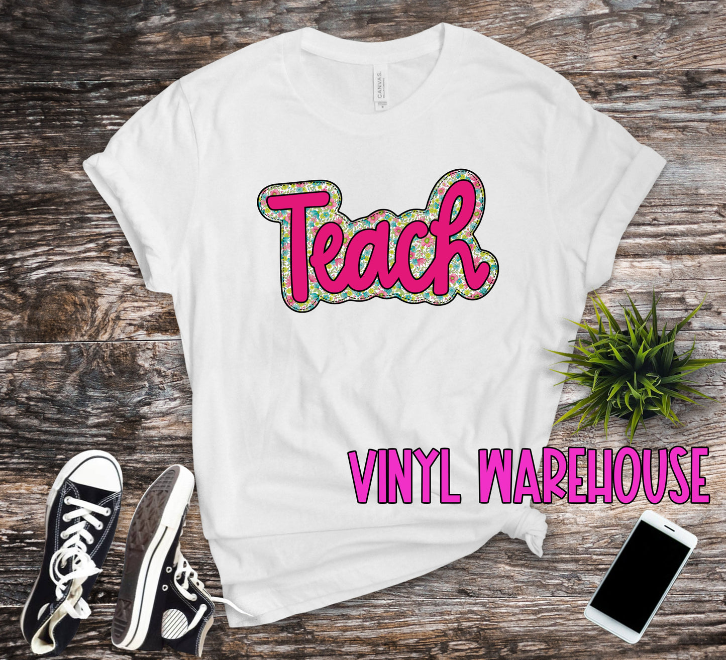Teach - Heat Transfer Print