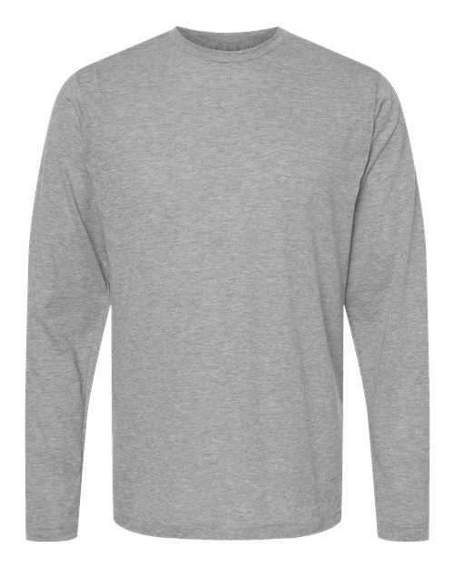 Tultex Unisex Poly-Rich Long Sleeve T-Shirt - Heather Grey