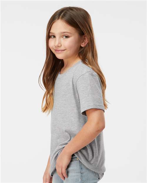 Tultex Youth Fine Jersey T-Shirt - Heather Grey