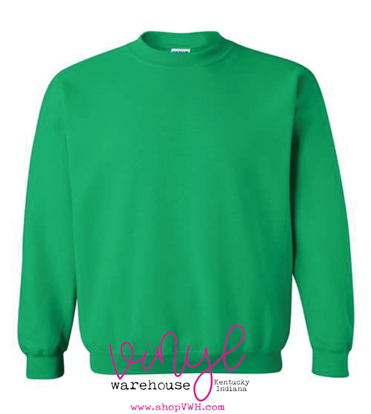 Gildan Crew Neck Sweatshirt - Irish Green