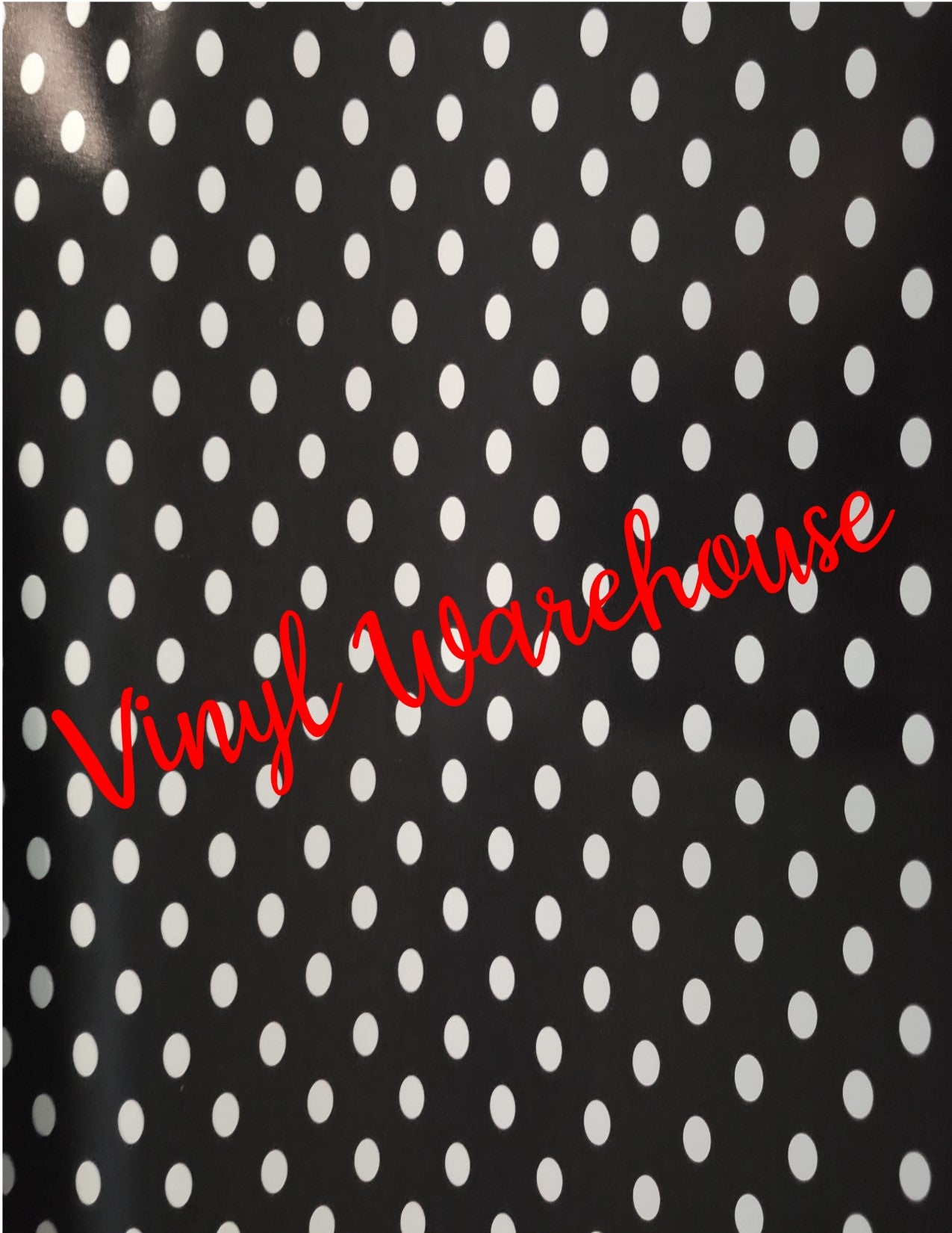 Small Polka Dots (Red/Black/White Collection) - Printed HTV
