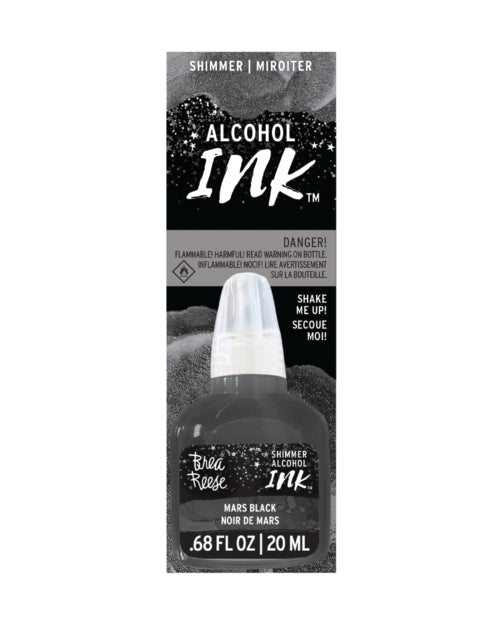 Brea Reese Alcohol Ink – Shimmer Mars Black