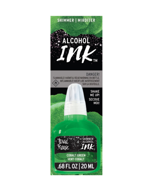Brea Reese Alcohol Ink – Shimmer Cobalt Green