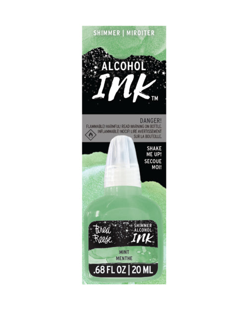 Brea Reese Alcohol Ink – Shimmer Mint