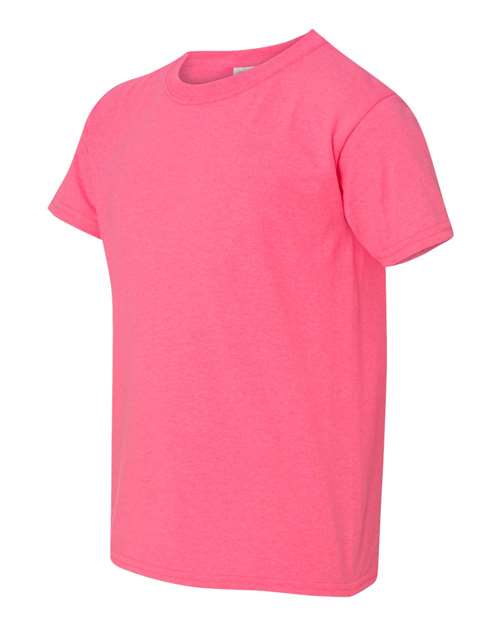 Gildan Youth Tee - Safety Pink