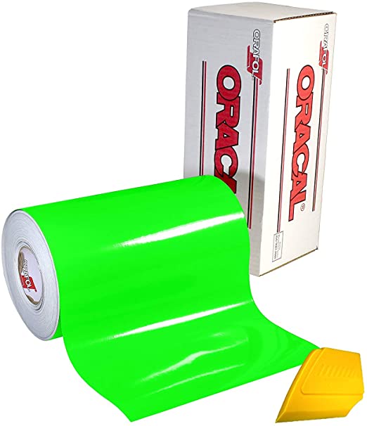 Oracal Adhesive Vinyl - Fluorescent Green
