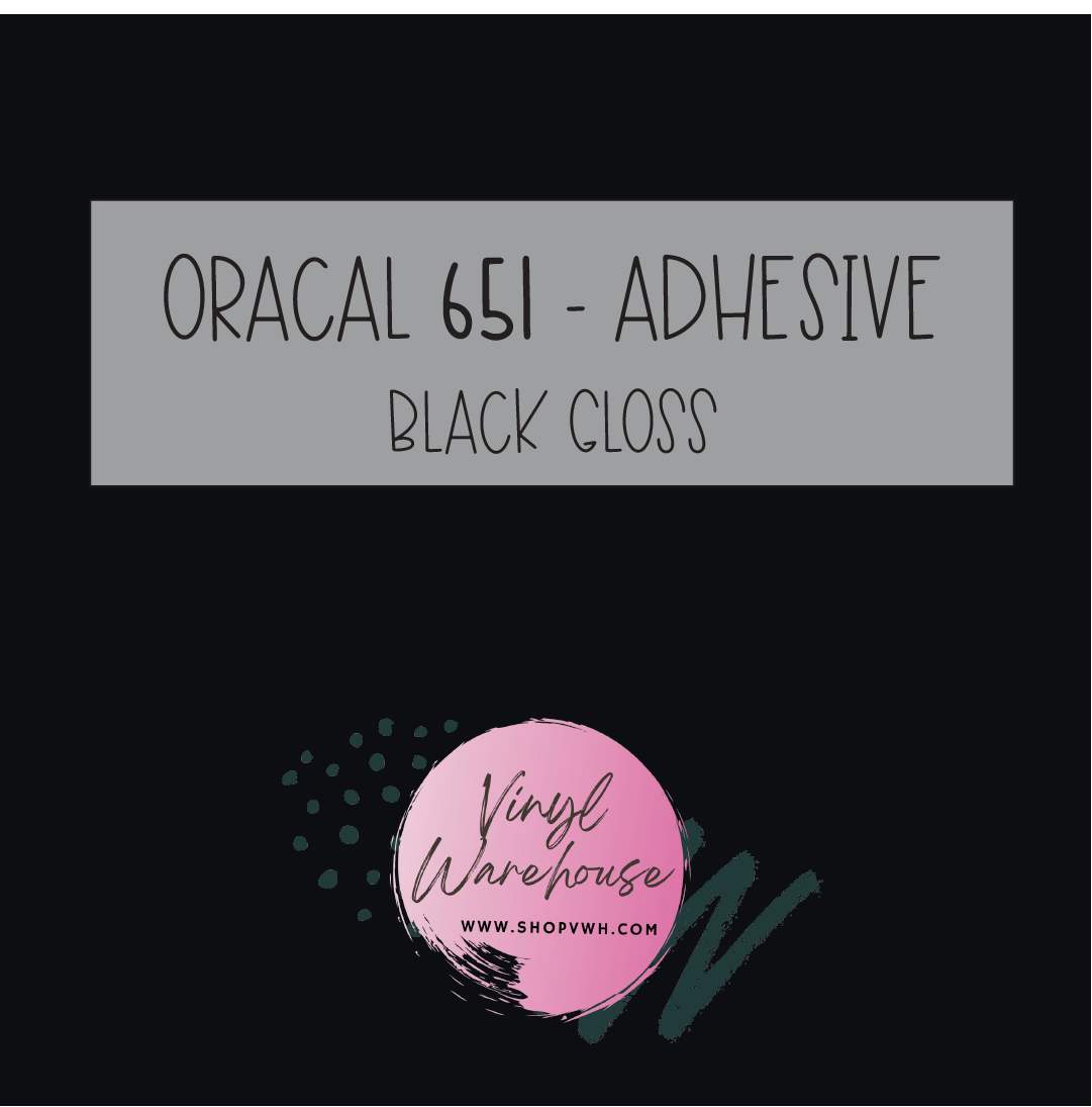 Oracal 651 - 070 Black (Gloss)
