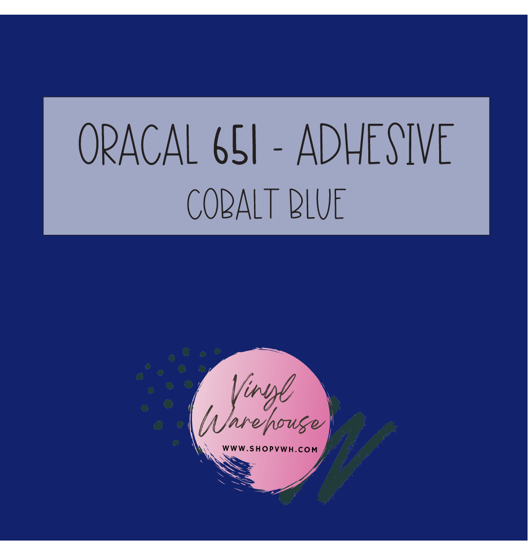 Oracal 651 - 065 Cobalt Blue