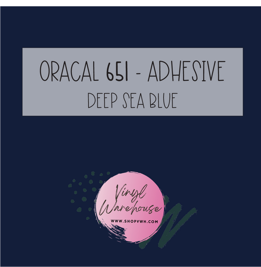 Oracal 651 - 562 Deep Sea Blue