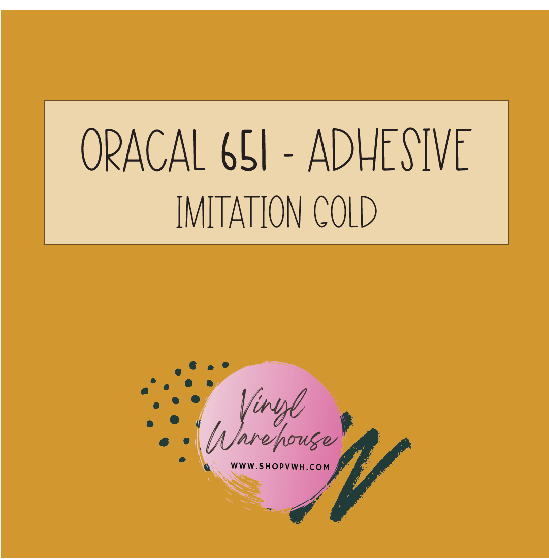 Oracal 651 - 824 Imitation Gold