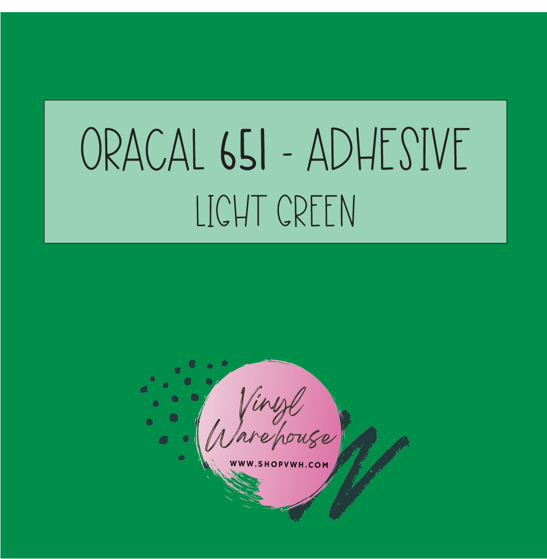 Oracal 651 - 062 Light Green