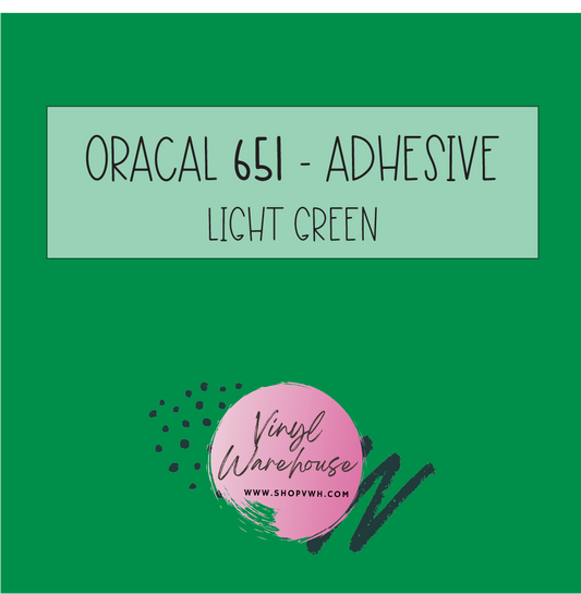 Oracal 651 - 062 Light Green