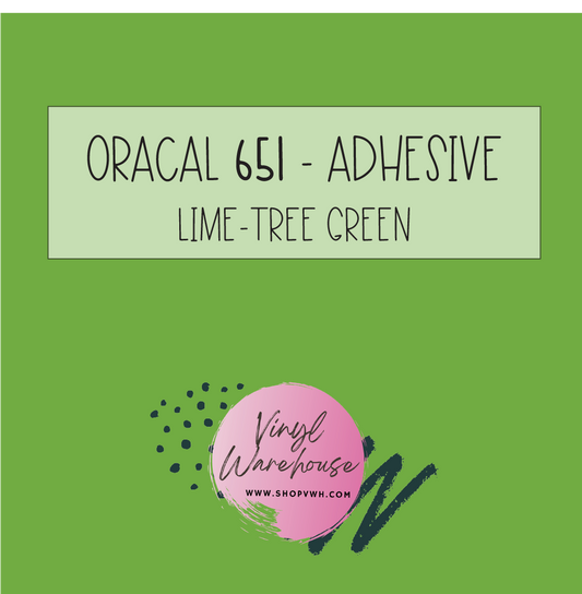 Oracal 651 - 063 Lime-Tree Green