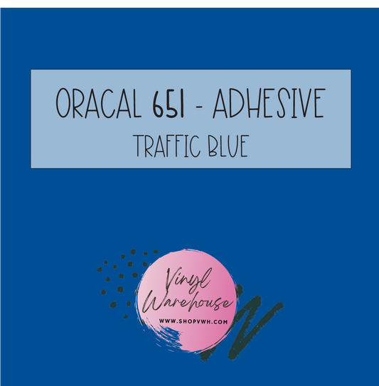 Oracal 651 - 057 Traffic Blue