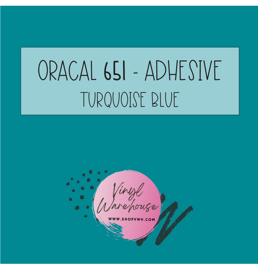 Oracal 651 - 066 Turquoise Blue